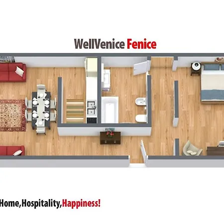 Apartamento Wellvenice Fenice